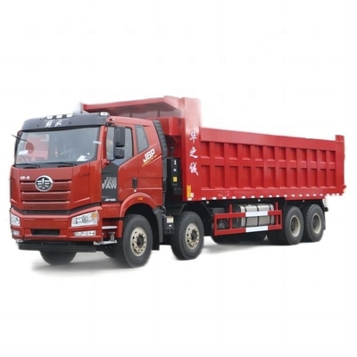 FAW Jiefang J6P zware vrachtwagen 500 pk 8x4 8m dumper met brandstoftank 300-400l