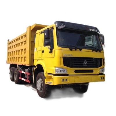 Nationale zware vrachtwagen HOWO 6X4 371 pk Dump truck voor 2 passagiers 10 banden 340 pk op zijn best
