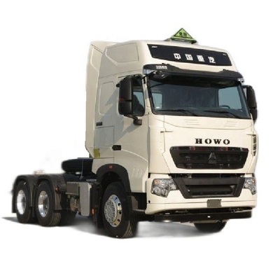 Sinotruk HOWO T7H 440 pk 6X4 gevaarlijke goederen trekker vrachtwagen kop met ESC en 10 banden