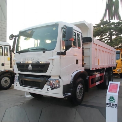 Nationale zware vrachtwagen HOWO T5G 6X4 5,8 meter Dump Truck met 310 pk motorcapaciteit en 2 passagiers
