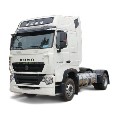 4X2 Linkshandig rijden Sinotruk HOWO T7H 440HP LNG-tractor met 16 voorwaarts schakels