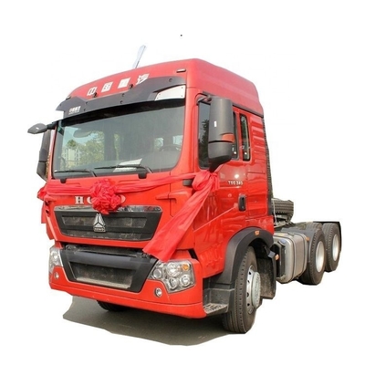 340 pk 6X4 handgeschakelde nationale zware vrachtwagen HOWO T5G trekker vrachtwagens