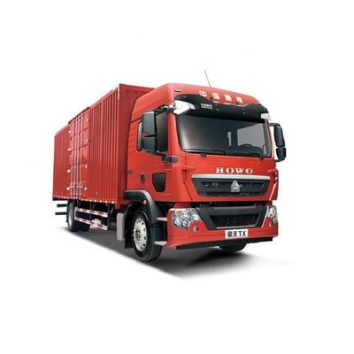 250 pk zware vrachtwagen HOWO TX 4X2 6,8 m magazijnnet vrachtwagen voor het vervoer van gebruikte goederen