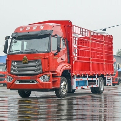 Medium Duty 220HP Sinotruk HOWo N5W 4X2 6.7m Warehouse Grid Truck met 360° achtercamera