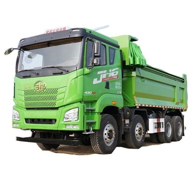 Professionele van Qingdao Jiefang JH6 430 HP 8X4 6 meter dump trucks met band nummer 12