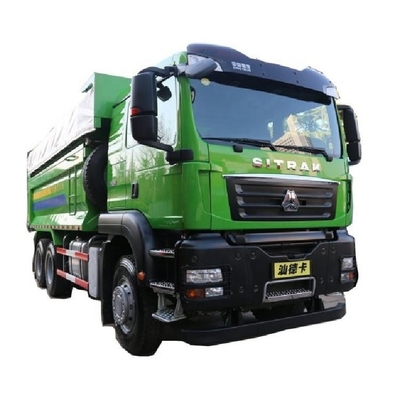 Gebruikte SITRAK G7H zware vrachtwagen 6X4 dumper met 360° achtercamera en multimedia systeem