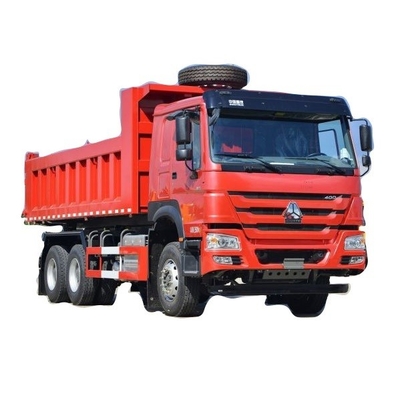 Nationale zware vrachtwagen gebruikt HOWOV7 dumper met 0 km en automatische airconditioning
