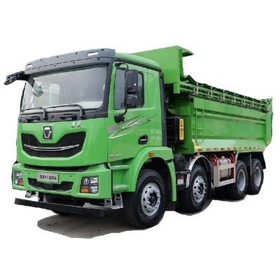 23 seconden Gebruikt 0 km Xugong Hanfeng P5 400 pk 8X4 5.6m Dump Truck warm tweedehands