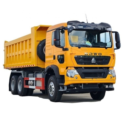 Multimedia-systeem Ja Sinotruk HOWO TX 400 pk 6X4 6.3m Dumptrucks met airconditioning