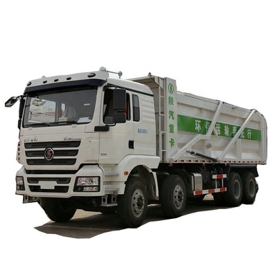Professionele tweedehands Shacman Delong M3000 290 pk 8X4 7.6m dumptruck met ESC