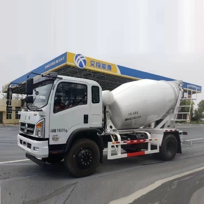 Op maat gemaakte 6 vierkante 4x2 aandrijving Beton kleine mengtruck met 95kw vermogen