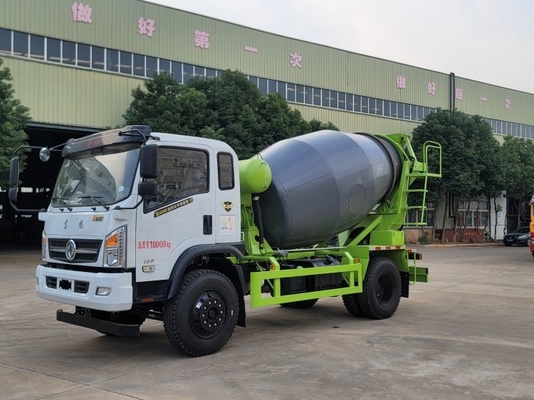 Op maat gemaakte 6 vierkante 4x2 aandrijving Beton kleine mengtruck met 95kw vermogen