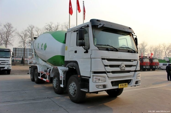 9.726L motor capaciteit Nationale zware vrachtwagen HOWO 8X4 Betonmixer Truck voor uw