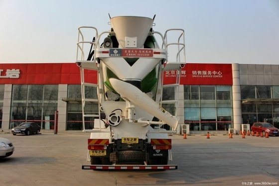 9.726L motor capaciteit Nationale zware vrachtwagen HOWO 8X4 Betonmixer Truck voor uw