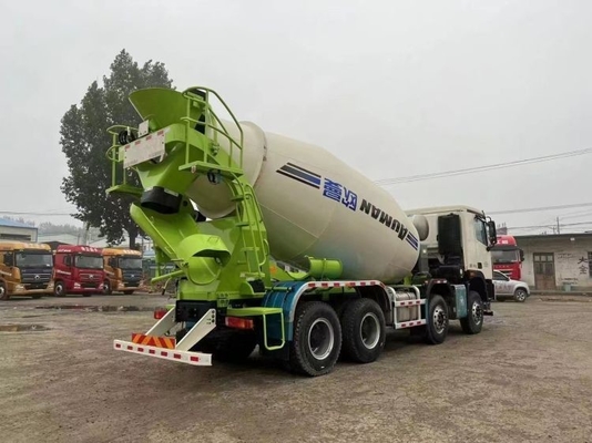 Hoogbelastingsmoment 12 kubieke betonmengtruck voor bouwmaterialen winkels Efficiëntie