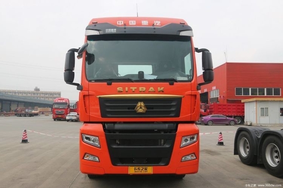 Bruto voertuiggewicht 20001-25000 kg Shandeka SITRAK C7H Zware vrachtwagen 460 pk 6X4 LNG-tractor