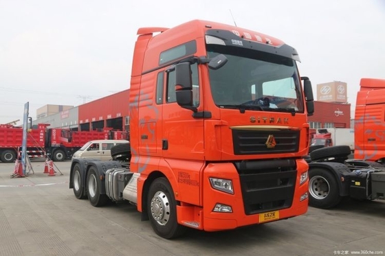 Bruto voertuiggewicht 20001-25000 kg Shandeka SITRAK C7H Zware vrachtwagen 460 pk 6X4 LNG-tractor