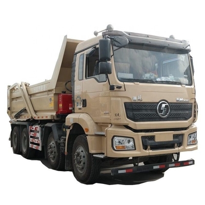 Shacman Delong M3000 8X4 5.8m Dump Trucks met 5.6*2.3*0.9m Cargo Tank Dimensie