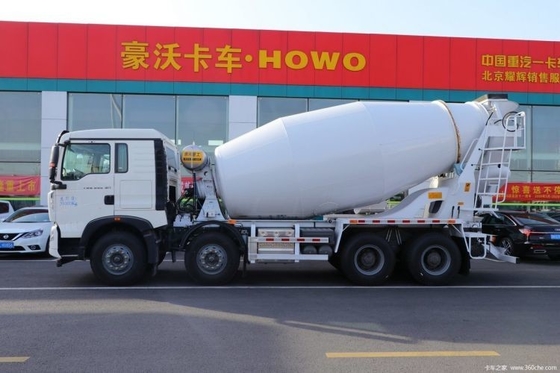 Boutique 340HP HOWO T5G 8X4 7,7 Vierkant Betonmengtruck voor landelijke markten
