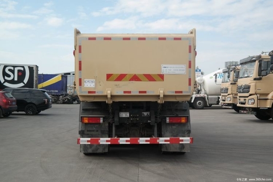 Shacman Delong M3000 8X4 5.8m Dump Trucks met 5.6*2.3*0.9m Cargo Tank Dimensie