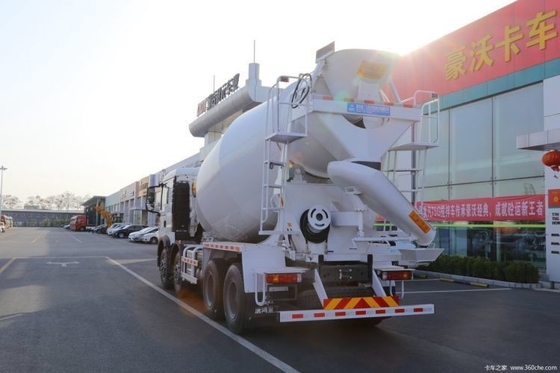 Boutique 340HP HOWO T5G 8X4 7,7 Vierkant Betonmengtruck voor landelijke markten