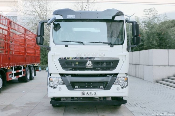 HOWO T5G 340HP 8X4 vierkant betonmengtruck met Euro 2/3/4/5 emissie standaard