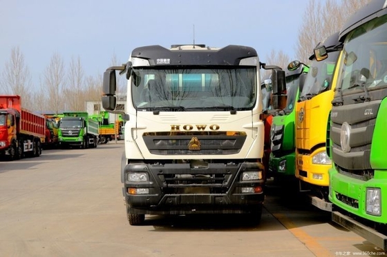 7.98 Vierkant Betonmixer Truck met 6x4 8x4 Chassis Sinotruk HOWO TX 350 pk Dieselbrandstof