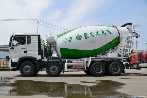 Sinotruk HOWO TX6 340 pk 8X4 7,37 vierkante betonmixer voor klantvereiste