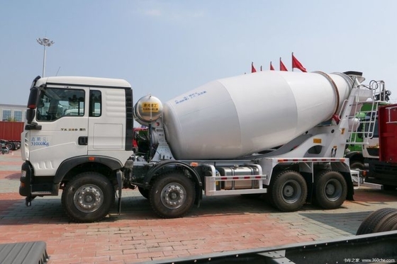 Op maat gemaakte 8X4 7,8m3 HOWO TX 350HP Betonmengtruck voor zware constructies