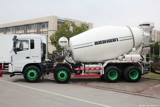 340 pk 8X4 7,99 vierkant Betonmixer Truck Hauman H5 6,8L Dieselbrandstof motor Vermogen