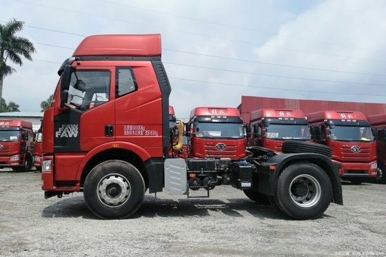Gebruikte Faw Jiefang J6M 350HP 4X2 trekker zware vrachtwagen met air suspension bestuurdersstoel