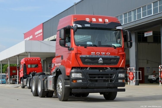 HOWO TX7 Zware vrachtwagen 460 pk 6x4 trekker met een brandstoftankcapaciteit van ≥ 600 l en 6x4 aandrijflijn