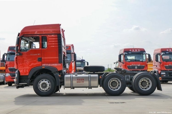 HOWO TX7 Zware vrachtwagen 460 pk 6x4 trekker met een brandstoftankcapaciteit van ≥ 600 l en 6x4 aandrijflijn