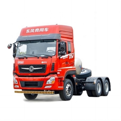 Dongfeng Xinjiang tweedehands glad D7V 480 pk 6X4 4X2 LNG tractor met FAST versnellingsbak