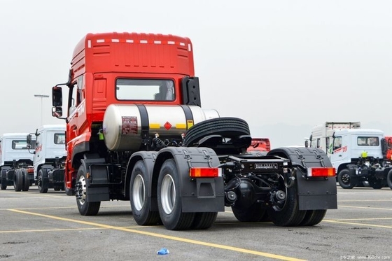 Dongfeng Xinjiang tweedehands glad D7V 480 pk 6X4 4X2 LNG tractor met FAST versnellingsbak