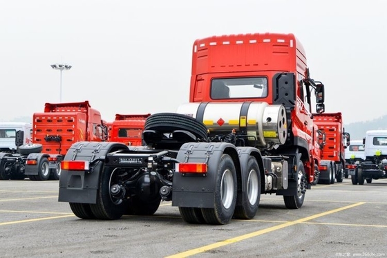 Dongfeng Xinjiang tweedehands glad D7V 480 pk 6X4 4X2 LNG tractor met FAST versnellingsbak