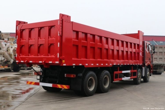 FAW Jiefang J6P zware vrachtwagen 500 pk 8x4 8m dumper met brandstoftank 300-400l