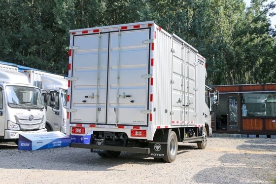 Beiqi Foton 158HP 4X2 4,14m Single-Row Light Van Truck Stock Hot Fukuda Omark S1 Chang Ying Versie