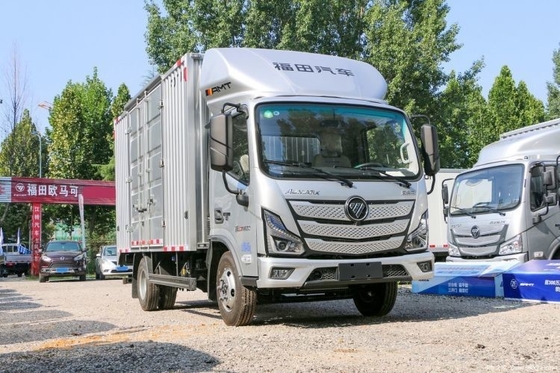 Beiqi Foton 158HP 4X2 4,14m Single-Row Light Van Truck Stock Hot Fukuda Omark S1 Chang Ying Versie