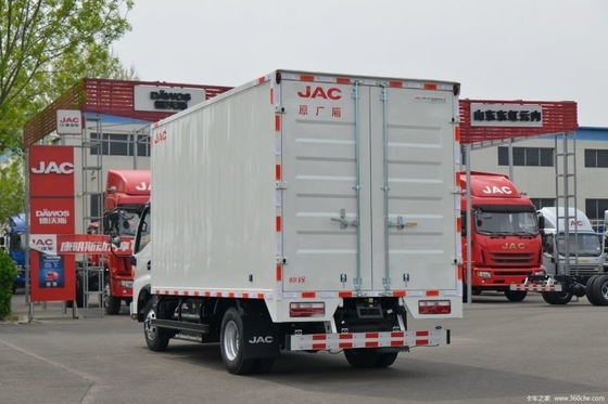 ESC-uitgeruste elektrische doos type lichte vrachtwagen voor warm 5,9m zuiver elektrisch transport