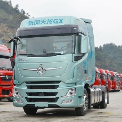12 Voorwaarts schakelen Dongfeng Tianlong GX 4*2 6*4 Diesel tractie kop met 450 pk