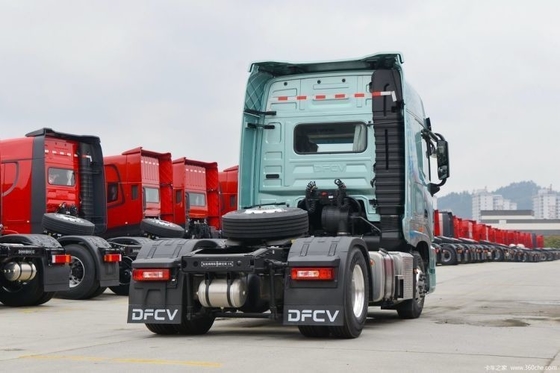 12 Voorwaarts schakelen Dongfeng Tianlong GX 4*2 6*4 Diesel tractie kop met 450 pk