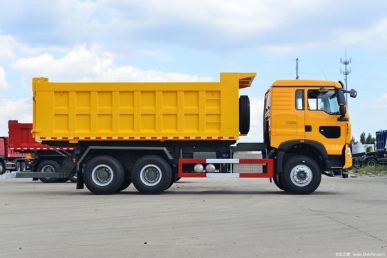 Nationale zware vrachtwagen HOWO TX6X4 6,3 meter dumper segment zware vrachtwagen