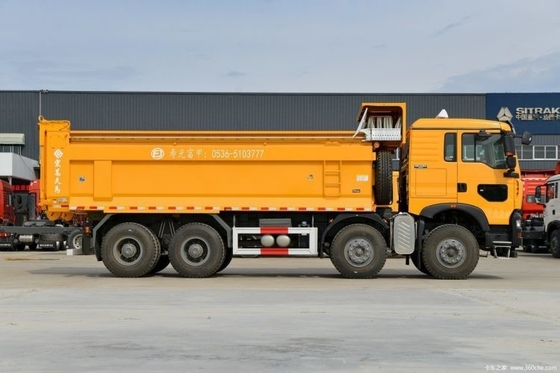 Nationale zware vrachtwagen HOWO TX 8X4 6X4 4X2 dumptruck 440 pk en cruise control