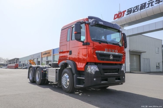 Gebruikte SinotruK HOWO TX7 Zware vrachtwagen LNG CNG 4*2 Trekkwagen Logistiek Transportvoertuig