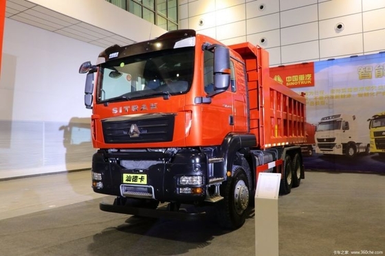 400 pk Sinotruck Shandeka SITRAK C7H 6X4 8x4 4x2 5.6m Dump Truck met handgeschakelde transmissie