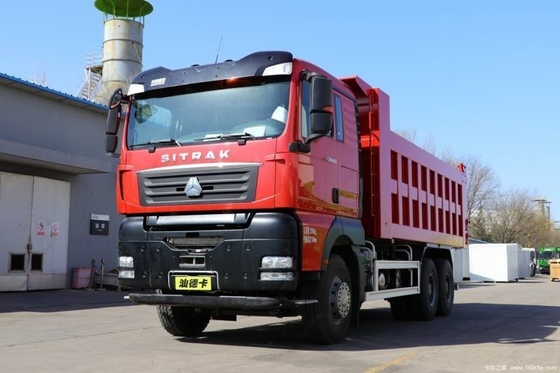 Marktsegment Dieselbrandstof Type Nationale zware vrachtwagen Shandeka SITRAK G7 6X4 Dump truck