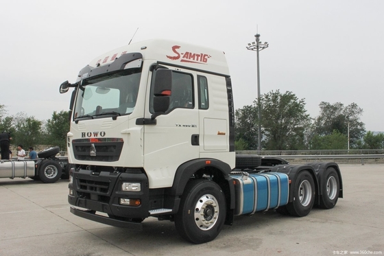 Boutique SinoTRUK HOWO TX7 0 km 6X4 4X2 6X2 CNG LNG-tractor met multimedia-systeem