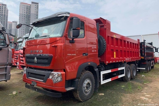 31-40T capaciteit Nationale zware vrachtwagen HOWO TH7 6X4 6 meter dumper met 510 pk
