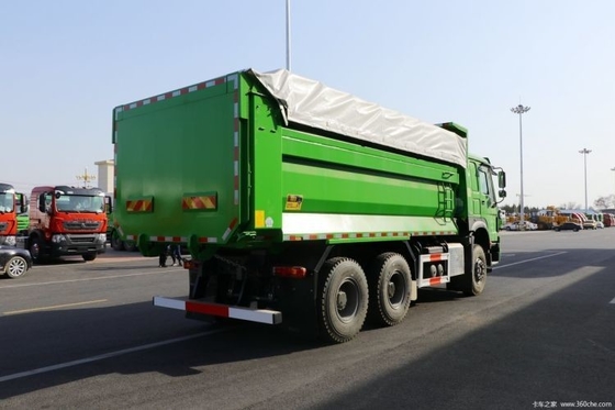 Autowegvervoer Gebruikte nationale zware vrachtwagen HOWO 8X4 6X4 Dump Truck 440 Kracht 371 pk
